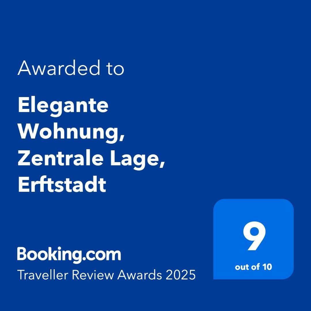 Elegante Apartment In Erftstadt Mit Balkon, Zentral, Bahnhof Nah, Phantasialand Bruehl Bei Cologne Экстерьер фото